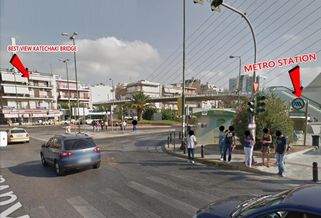 Best View Katechaki Bridge Metro Atene Esterno foto
